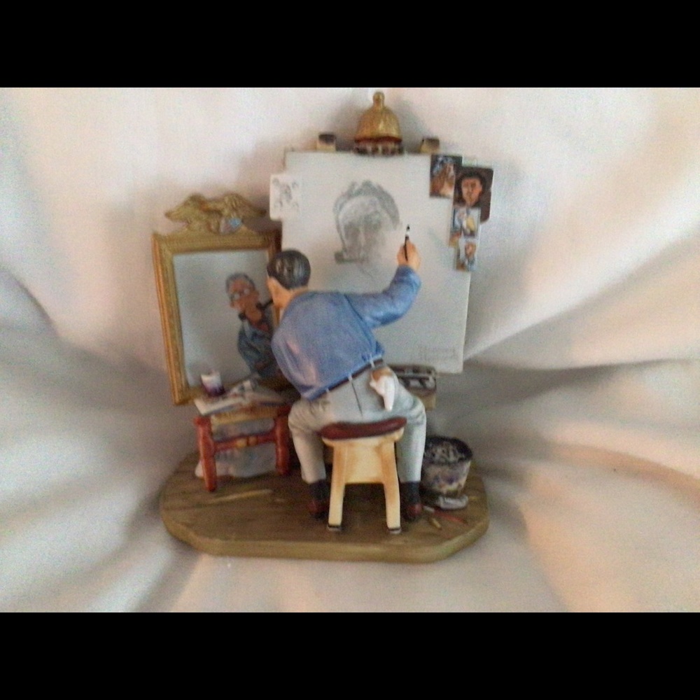 Norman Rockwell self portrait